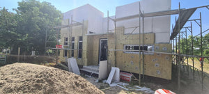 External Basalt Wool Thermal Insulation and Plastering for a 130 sqm House Construction thumbnail