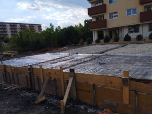 Polystyrene Insulation, Reinforcement Mesh, and Final Foundation Layer Pouring thumbnail
