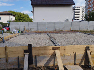 Polystyrene Insulation, Reinforcement Mesh, and Final Foundation Layer Pouring thumbnail