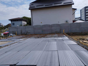 Polystyrene Insulation, Reinforcement Mesh, and Final Foundation Layer Pouring thumbnail