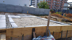 Polystyrene Insulation, Reinforcement Mesh, and Final Foundation Layer Pouring thumbnail