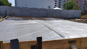 Polystyrene Insulation, Reinforcement Mesh, and Final Foundation Layer Pouring thumbnail