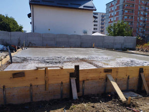 Polystyrene Insulation, Reinforcement Mesh, and Final Foundation Layer Pouring thumbnail