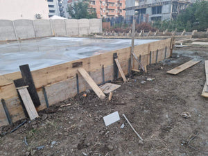 Polystyrene Insulation, Reinforcement Mesh, and Final Foundation Layer Pouring thumbnail