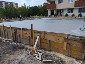 Polystyrene Insulation, Reinforcement Mesh, and Final Foundation Layer Pouring thumbnail