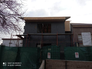 Exterior Thermal Insulation System with Graphite Extruded Polystyrene for a Metal House thumbnail