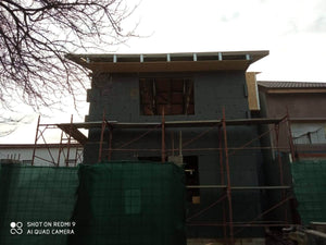 Exterior Thermal Insulation System with Graphite Extruded Polystyrene for a Metal House thumbnail