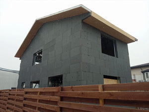 Exterior Thermal Insulation System with Graphite Extruded Polystyrene for a Metal House thumbnail
