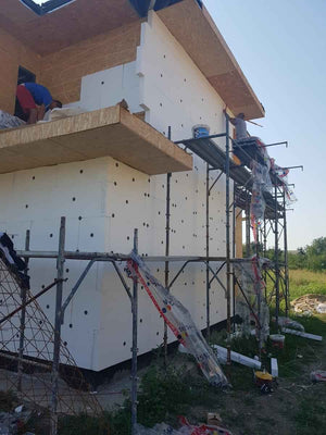 Expanded Polystyrene Thermal Insulation 100mm for a 260 sqm Metal House Model thumbnail