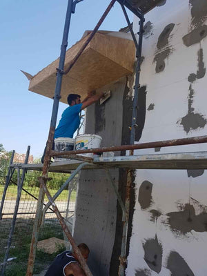 Expanded Polystyrene Thermal Insulation 100mm for a 260 sqm Metal House Model thumbnail