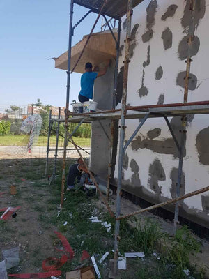 Expanded Polystyrene Thermal Insulation 100mm for a 260 sqm Metal House Model thumbnail