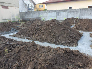 Layout of Construction Axes, Excavation, and Foundation Base Pouring for a 198 sqm House thumbnail