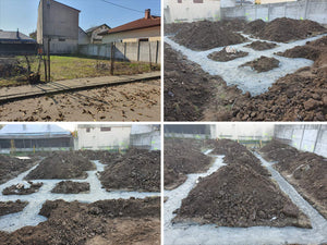 Layout of Construction Axes, Excavation, and Foundation Base Pouring for a 198 sqm House thumbnail