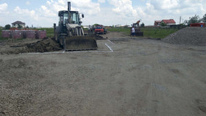Foundation Layout for a House Project and Mechanized Excavation thumbnail