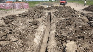 Foundation Layout for a House Project and Mechanized Excavation thumbnail