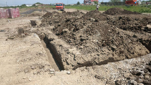 Foundation Layout for a House Project and Mechanized Excavation thumbnail