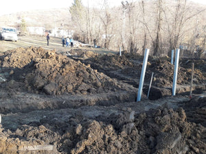 Guesthouse Project with European Funds, Foundation Layout thumbnail