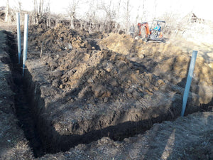 Guesthouse Project with European Funds, Foundation Layout thumbnail