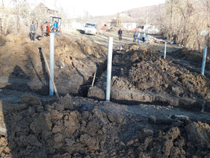 Guesthouse Project with European Funds, Foundation Layout thumbnail