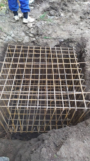Layout of Excavation and Reinforcement Installation for a 157 sqm House Foundation Project thumbnail