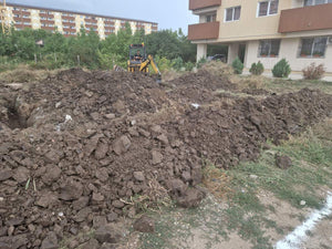 Layout and Excavation for a Single-Story and Two-Story House Foundation in Bucharest thumbnail