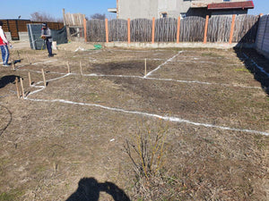 Layout and Excavation for a 134 sqm House Foundation on a Metal Structure thumbnail