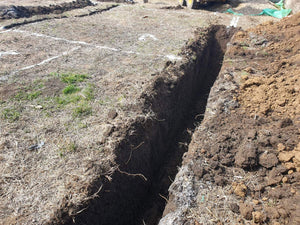 Layout and Excavation for a 134 sqm House Foundation on a Metal Structure thumbnail