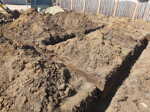 Layout and Excavation for a 134 sqm House Foundation on a Metal Structure thumbnail