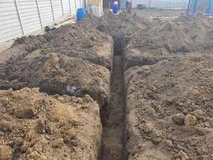 Layout and Excavation for a 134 sqm House Foundation on a Metal Structure thumbnail
