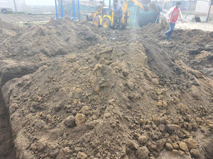 Layout and Excavation for a 134 sqm House Foundation on a Metal Structure thumbnail