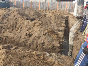 Layout and Excavation for a 134 sqm House Foundation on a Metal Structure thumbnail