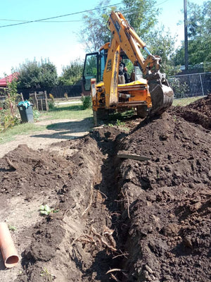 Layout and Mechanized Excavation for an 84 sqm Single-Story House Foundation in Ialomita thumbnail