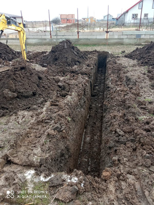 Mechanized Layout and Excavation for a Ground Floor + 1-Story House Project in Berceni thumbnail