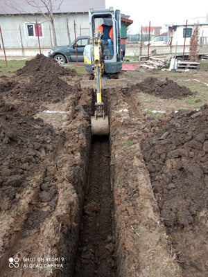 Mechanized Layout and Excavation for a Ground Floor + 1-Story House Project in Berceni thumbnail