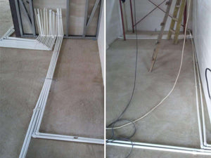 Thermal and Sanitary Routes for a Fireproof House Project in Saftica thumbnail