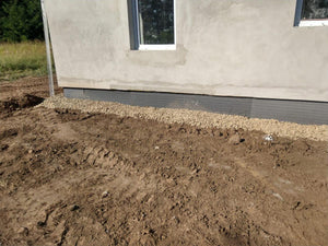 Perimeter Sidewalks for a Metal Structure House thumbnail
