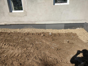Perimeter Sidewalks for a Metal Structure House thumbnail