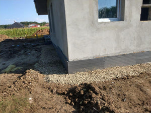 Perimeter Sidewalks for a Metal Structure House thumbnail