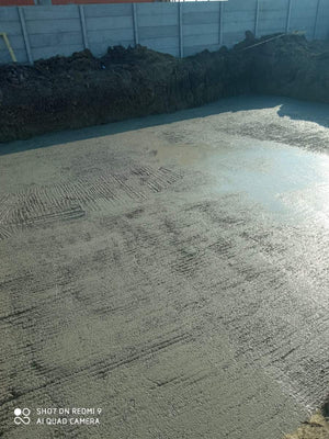 Pouring of Leveling Concrete and Installation of Steel Plate for Floor Support thumbnail