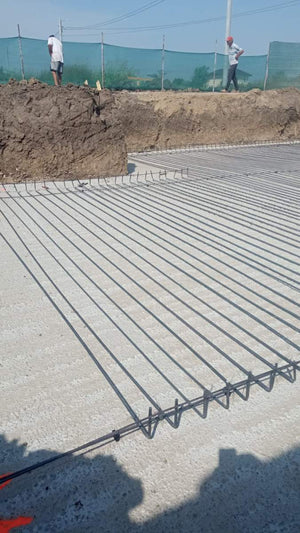 Pouring of Leveling Concrete and Installation of Steel Plate for Floor Support thumbnail