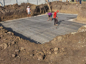 Pouring of Leveling Concrete and Installation of Steel Plate for Floor Support thumbnail