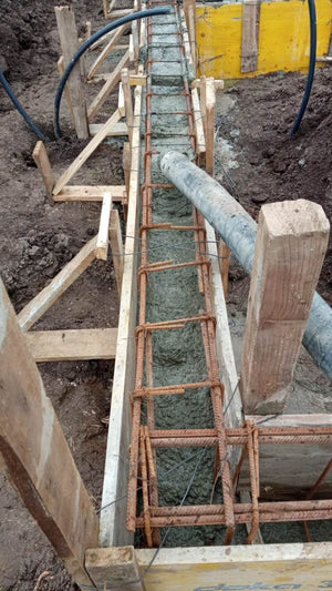 Pouring of Foundation Beam Concrete for a 2-Story House Project in Berceni thumbnail
