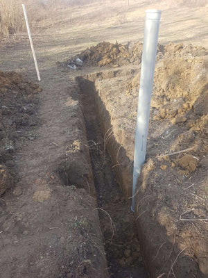 Pouring of Mortar Concrete in the Agrotourism Guesthouse Foundation thumbnail