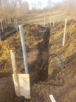 Pouring of Mortar Concrete in the Agrotourism Guesthouse Foundation thumbnail