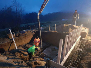 Pouring of Bearings and Beams for a 620 sqm Restaurant in Brasov County thumbnail