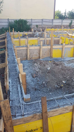 Pouring, Formwork Removal, and Waterproofing for Foundation Beams in a 240 sqm Hall Project thumbnail