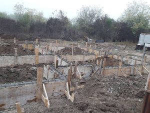 Foundation Beam Pouring for a 155 sqm Metal Structure House thumbnail