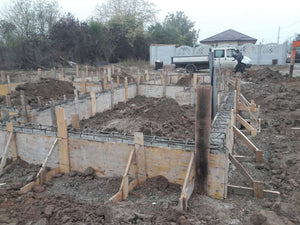 Foundation Beam Pouring for a 155 sqm Metal Structure House thumbnail