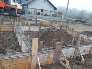 Foundation Beam Pouring for a 155 sqm Metal Structure House thumbnail