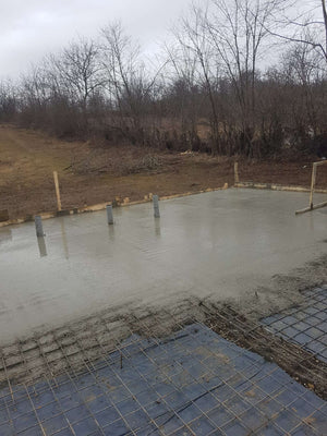 Mechanized Pouring of Foundation Plate for an Agrotourism Guesthouse thumbnail